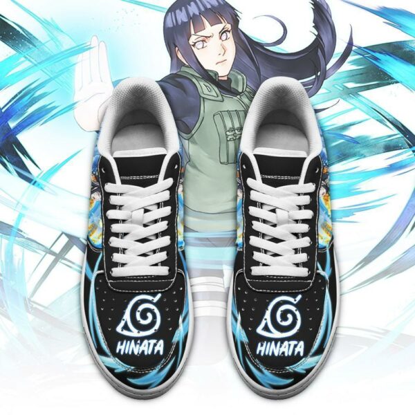 Hinata Hyuga Sneakers Custom Naruto Anime Shoes Leather 2