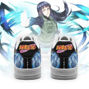 Hinata Hyuga Sneakers Custom Naruto Anime Shoes Leather 5