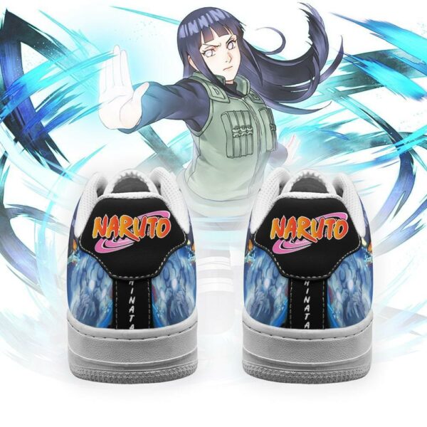 Hinata Hyuga Sneakers Custom Naruto Anime Shoes Leather 3