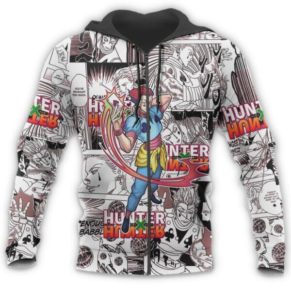 Hisoka Hunter X Hunter Shirt Sweater HxH Anime Hoodie Manga Jacket 8