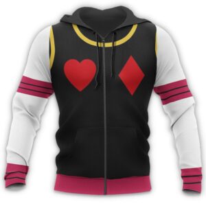 Hisoka Hunter X Hunter Uniform Shirt HxH Anime Hoodie Jacket 15