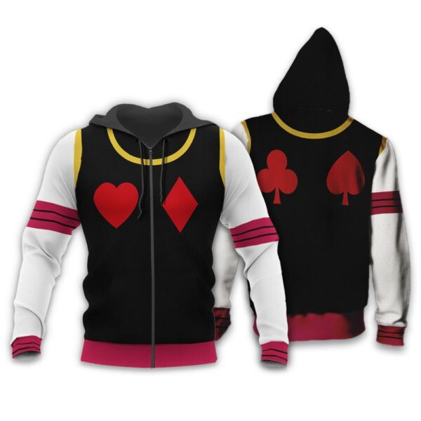 Hisoka Hunter X Hunter Uniform Shirt HxH Anime Hoodie Jacket 1