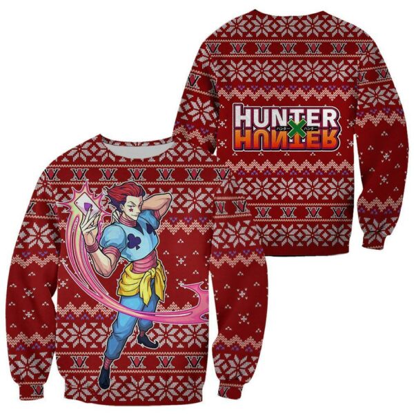 Hisoka Ugly Christmas Sweater Hunter X Hunter Xmas Gift 1