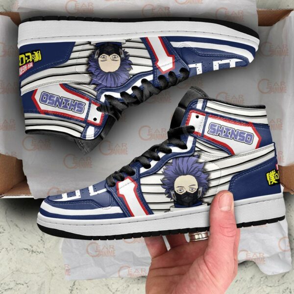 Hitoshi Shinso Sneakers Custom Anime My Hero Academia Shoes 4