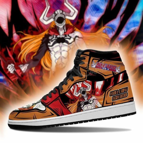 Hollow Demon Ichigo Sneakers Bleach Anime Shoes Fan Gift Idea MN05 3