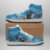 Howl's Moving Castle Sneakers High Top Anime Leather Shoes 8