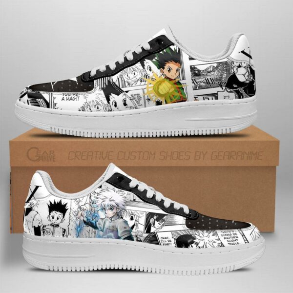 Hunter X Hunter Sneakers Mixed Manga Anime Shoes 1