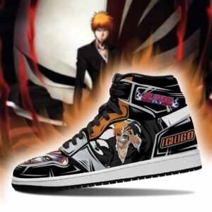 Ichigo Half Hollow Sneakers Bleach Anime Shoes Fan Gift Idea MN05 5