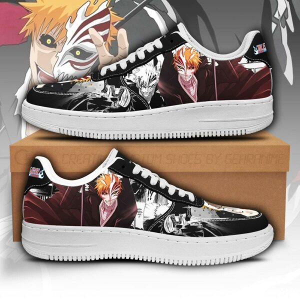 Ichigo Hollow Sneakers Bleach Anime Shoes Fan Gift Idea PT05 1