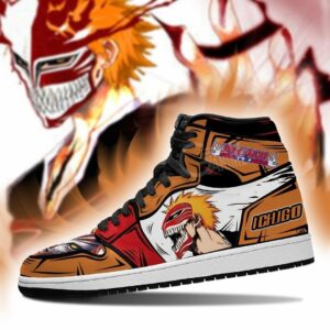 Ichigo Hollow Sneakers Bleach Anime Shoes Fan Gift Idea MN05 5