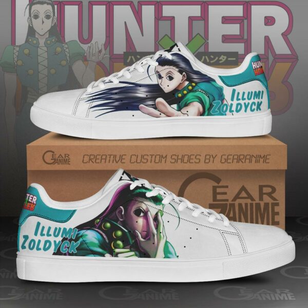 Illumi Zoldyck Skate Shoes Hunter X Hunter Anime Shoes PN11 1