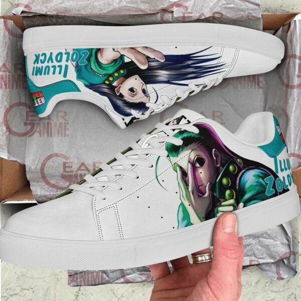 Illumi Zoldyck Skate Shoes Hunter X Hunter Anime Shoes PN11 2