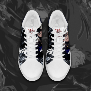 Jujutsu Kaisen Fushiguro Megumi Skate Shoes Custom Anime Shoes 7