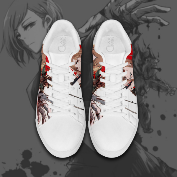 Jujutsu Kaisen Kugisaki Nobara Skate Shoes Custom Anime Shoes 4