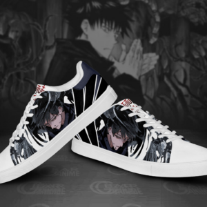 Jujutsu Kaisen Fushiguro Megumi Skate Shoes Custom Anime Shoes 6