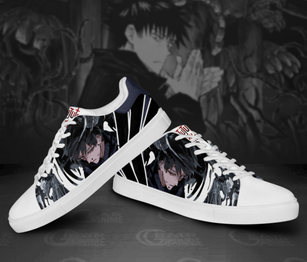 Jujutsu Kaisen Fushiguro Megumi Skate Shoes Custom Anime Shoes 3