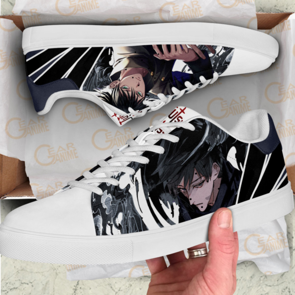 Jujutsu Kaisen Fushiguro Megumi Skate Shoes Custom Anime Shoes 2