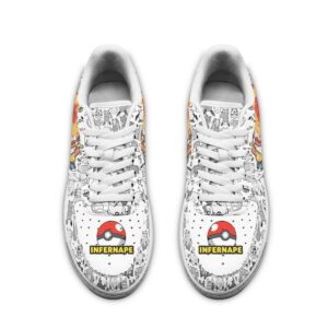 Infernape Sneakers Pokemon Shoes Fan Gift PT04 5