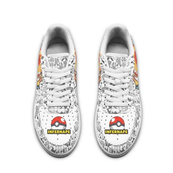 Infernape Sneakers Pokemon Shoes Fan Gift PT04 3