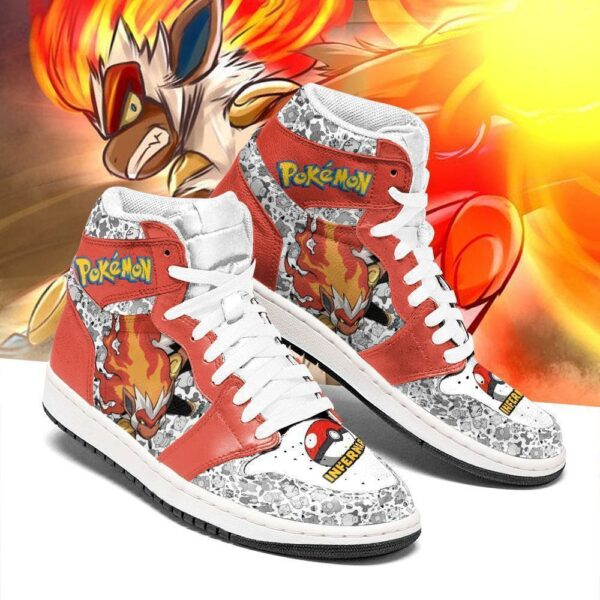 Infernape Sneakers Cute Pokemon Sneakers Fan PT04 2