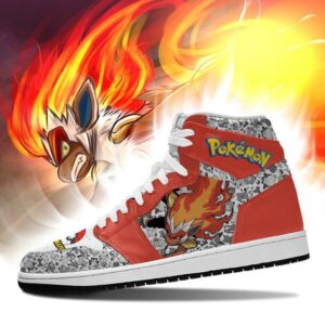 Infernape Sneakers Cute Pokemon Sneakers Fan PT04 5