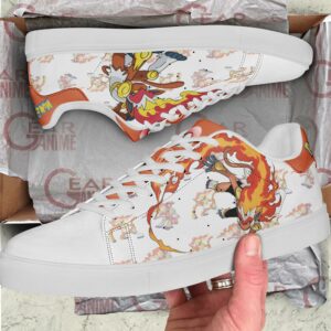 Infernape Skate Shoes Pokemon Custom Anime Shoes PN11 6