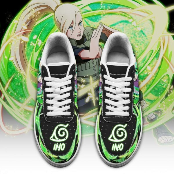 Ino Yamanaka Sneakers Custom Naruto Anime Shoes Leather 2