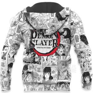 Demon Slayer Inosuke Hoodie Anime Mix Manga KNY Shirt 14