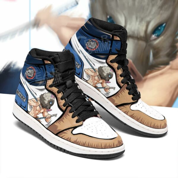 Inosuke Shoes Boots Skill Beast Breathing Demon Slayer Anime Sneakers Fan 2