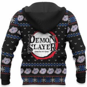 Inosuke Ugly Christmas Sweater Demon Slayer Anime Xmas Gift Custom Clothes 12