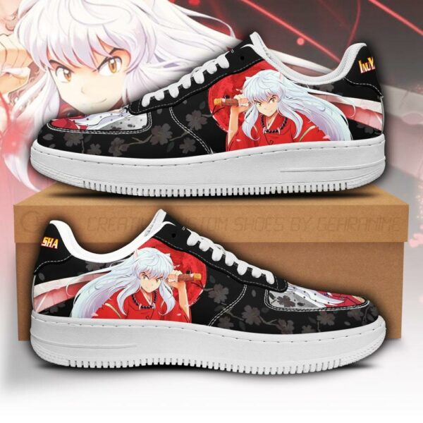 Inuyasha Sneakers Inuyasha Anime Shoes Fan Gift Idea PT05 1