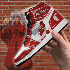 Inuyasha Fight Sneakers Inuyasha Sneakers Leather Shoes 7