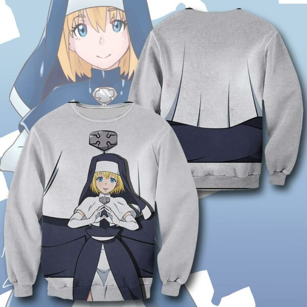 Iris Fire Force Hoodie Shirt Anime Uniform Sweater Jacket 2