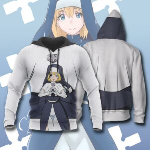 Iris Fire Force Hoodie Shirt Anime Uniform Sweater Jacket 11