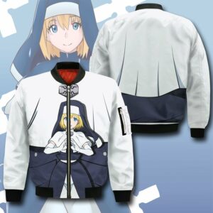 Iris Fire Force Hoodie Shirt Anime Uniform Sweater Jacket 12