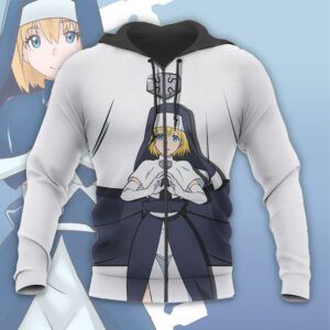 Iris Fire Force Hoodie Shirt Anime Uniform Sweater Jacket 15