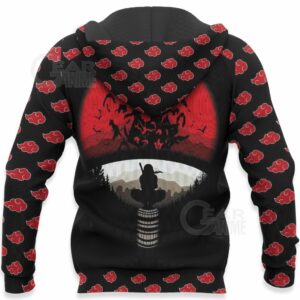 Itachi Akatsuki Hoodie Shirt Custom Naruto Akatsuki Anime Jacket 14