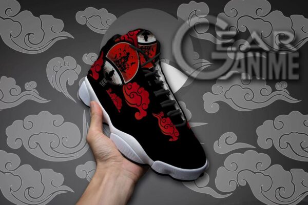 Itachi Akatsuki Sneakers Naruto Anime Custom Shoes TT09 3