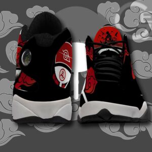 Itachi Akatsuki Sneakers Naruto Anime Custom Shoes TT09 8