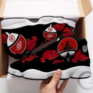 Itachi Akatsuki Sneakers Naruto Anime Custom Shoes TT09 9