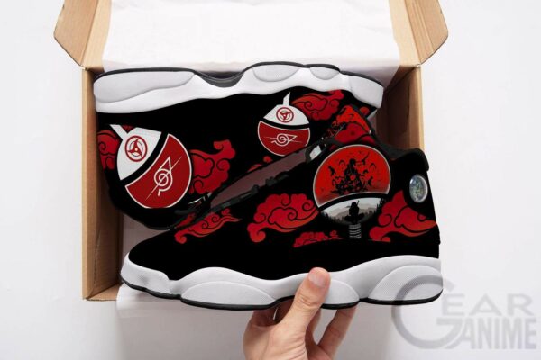 Itachi Akatsuki Sneakers Naruto Anime Custom Shoes TT09 5