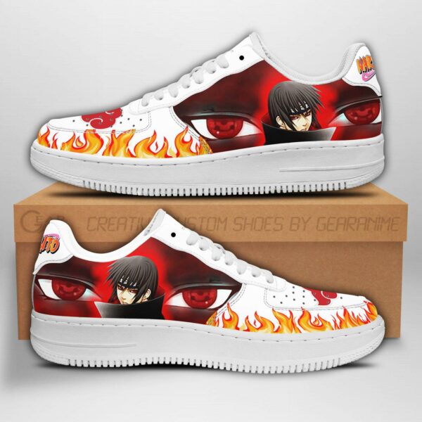 Itachi Eyes Sneakers Naruto Anime Shoes Fan Gift PT04 1