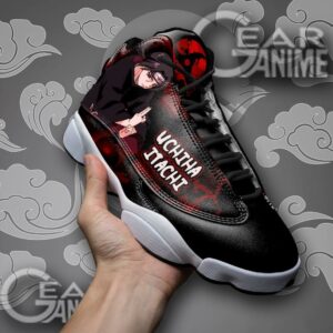 Itachi Sneakers Sharingan Eyes Naruto Anime Custom Shoes TT09 8