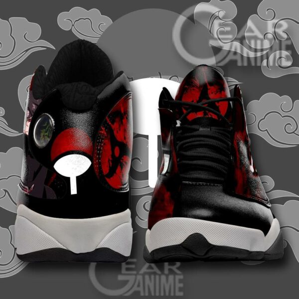 Itachi Sneakers Sharingan Eyes Naruto Anime Custom Shoes TT09 5