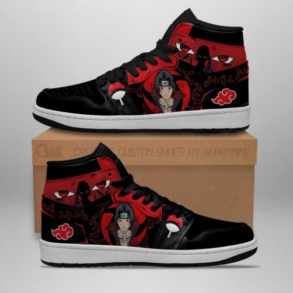 Itachi Jutsu Sneakers Akatsuki Naruto Anime Shoes 2