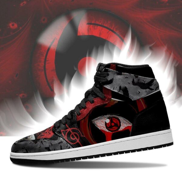 Itachi Sharingan Eyes Sneakers Akatsuki Anime Shoes Fan TT04 2