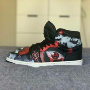 Itachi Sharingan Eyes Sneakers Akatsuki Anime Shoes Fan TT04 11