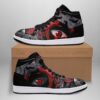 Itachi Sharingan Eyes Sneakers Akatsuki Anime Shoes Fan TT04 6