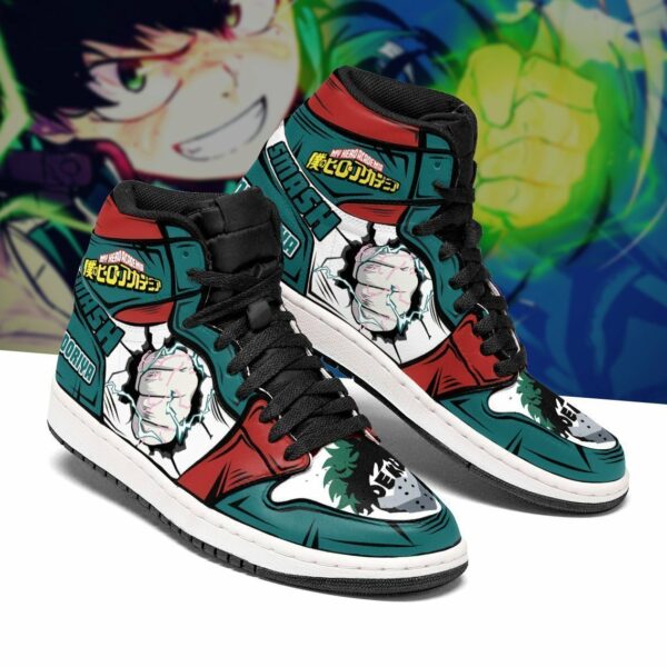 Izuku Midoriya Sneakers Skill My Hero Academia Anime Shoes PT04 2