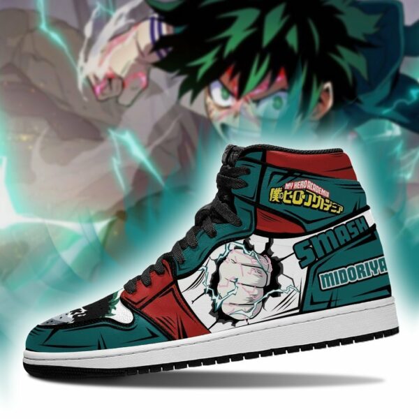 Izuku Midoriya Sneakers Skill My Hero Academia Anime Shoes PT04 3